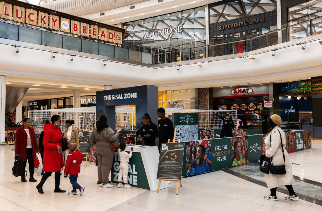 Mall of Africa Winter Holiday Activation by Jawbone