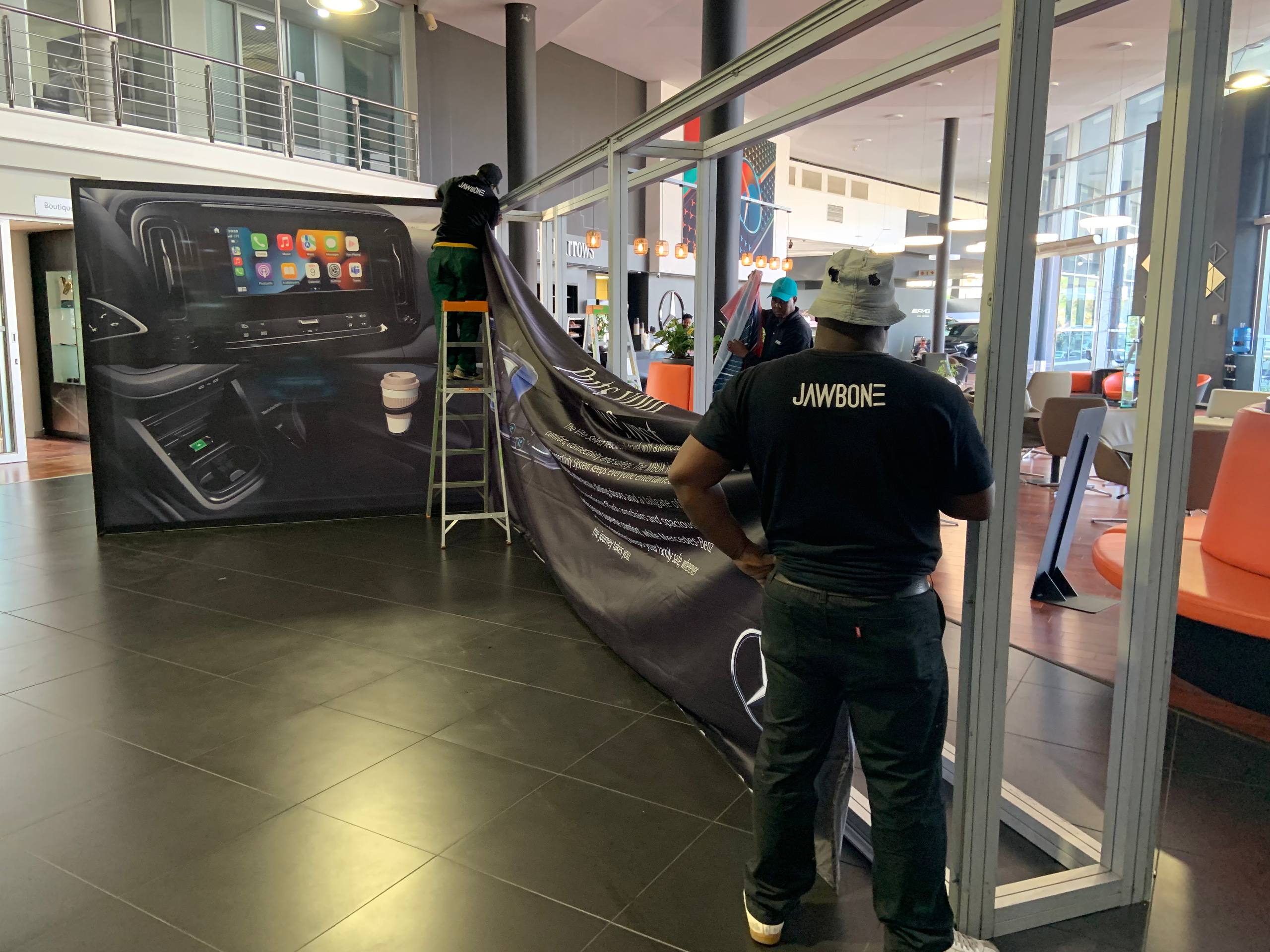 Mercedes-Benz Vans Dealership Displays