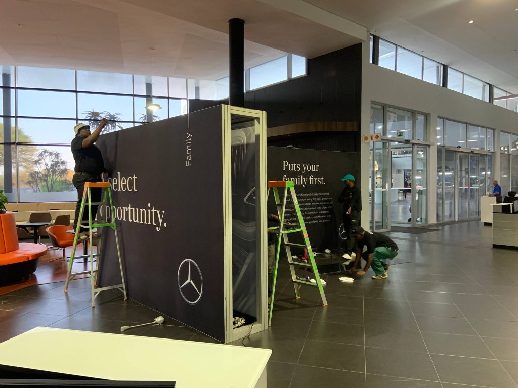 Mercedes-Benz Vans Dealership Displays by Jawbone