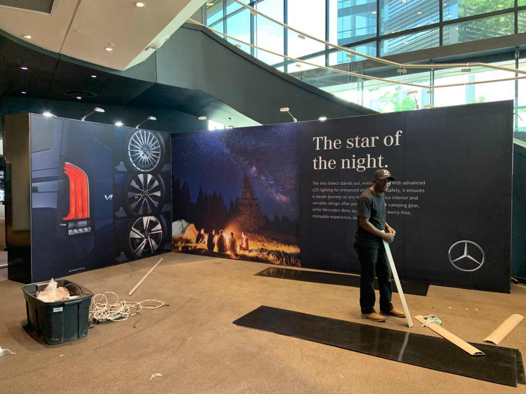 Mercedes-Benz Vans Dealership Displays by Jawbone