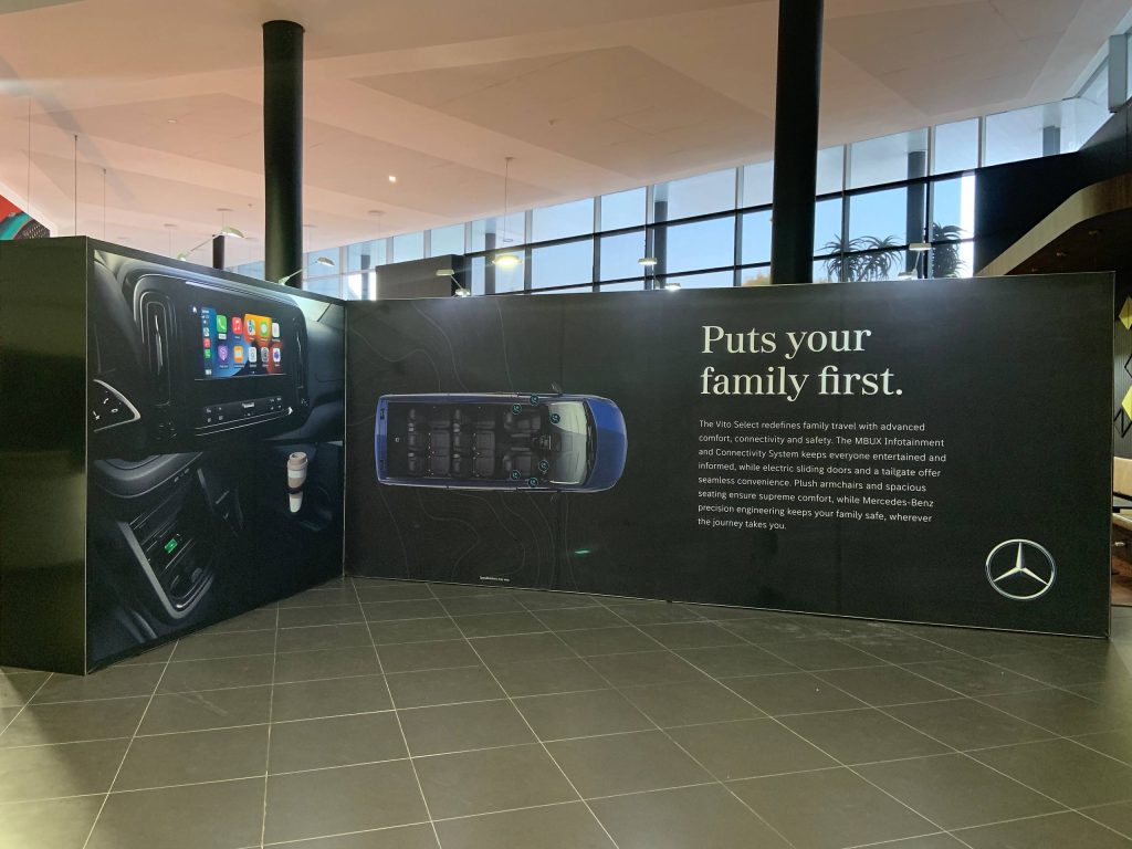 Mercedes-Benz Vans Dealership Displays by Jawbone